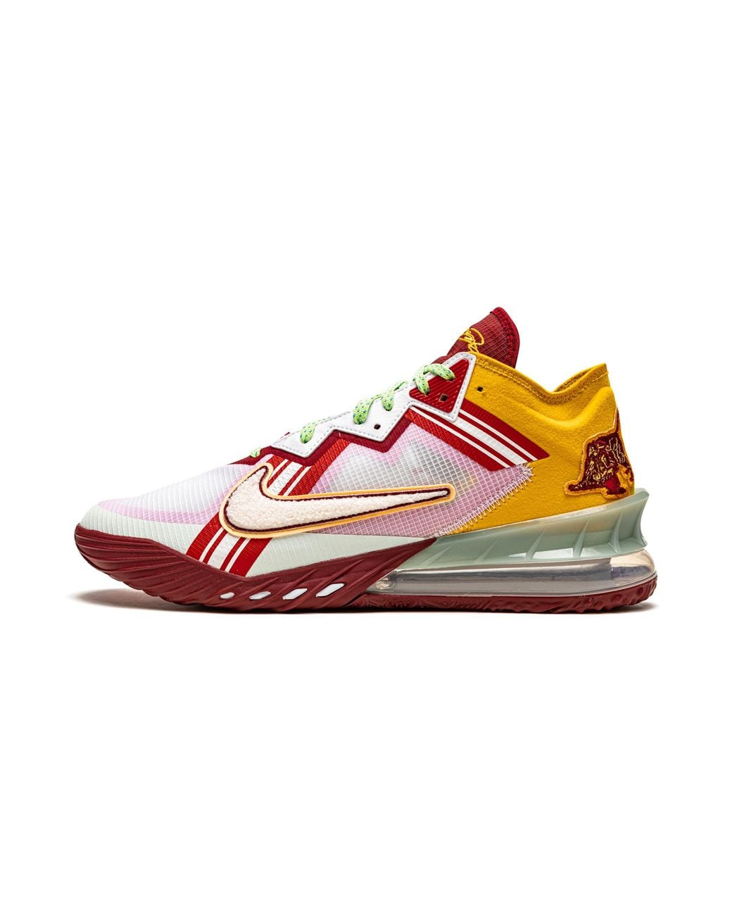 Nike Black Lebron 18 Low "Mimi Plange Higher Learning" Cv7562 102" for men