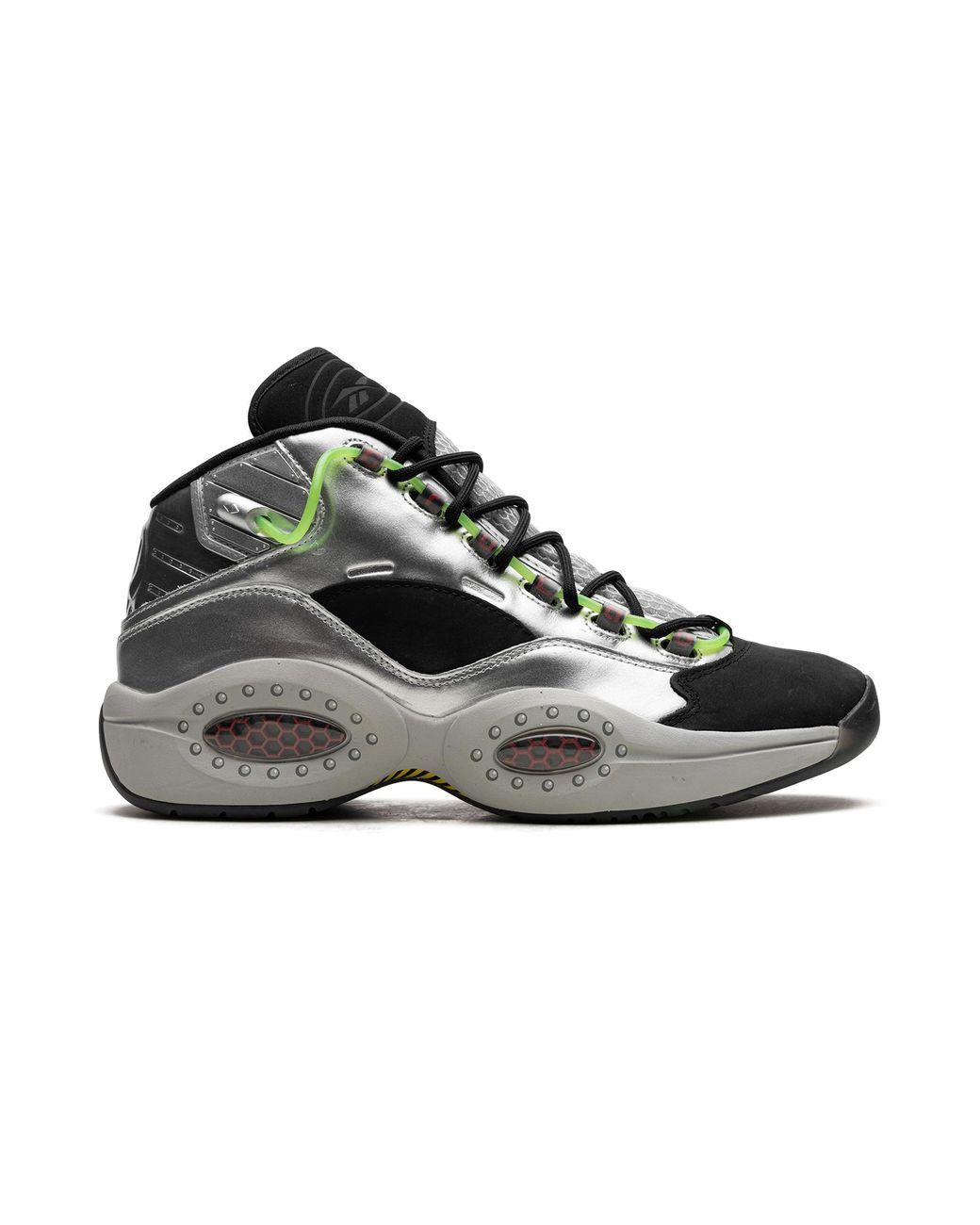 Reebok Black Minions X Question Mid "Gru" Fw7548" for men