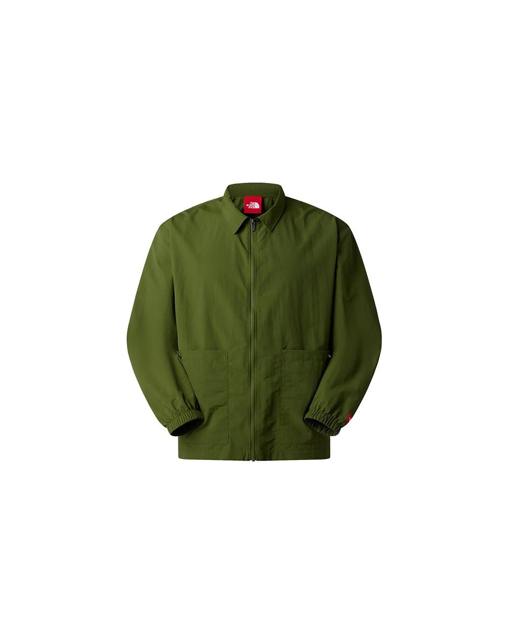 The North Face Green Box Nylon Longsleeve Shirt Nf0A8Fhcbri" for men
