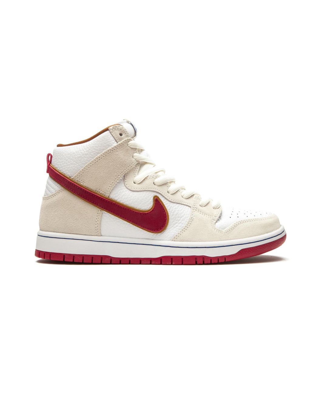 Nike Black Sb Dunk High "Team Crimson" Cv9499 100" for men