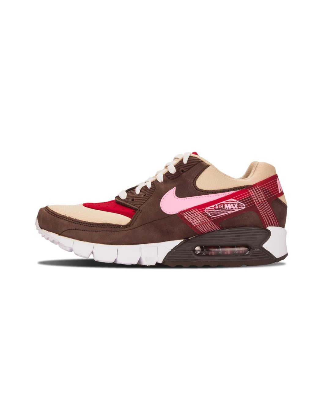 Nike Red Air Max 90 Current Huarache Pr "Dqm" 375576 261" for men