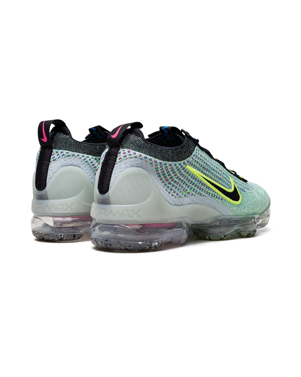 Nike Black Air Vapormax Flyknit 2021 "Volt Photo" Dx3368 700" for men