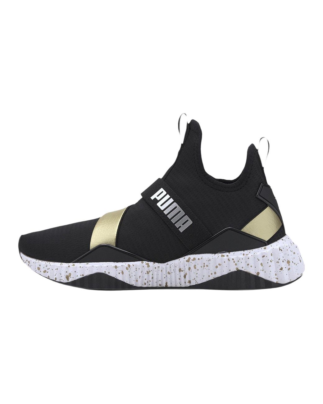 PUMA Black Defy Mid Metal 193044 01"