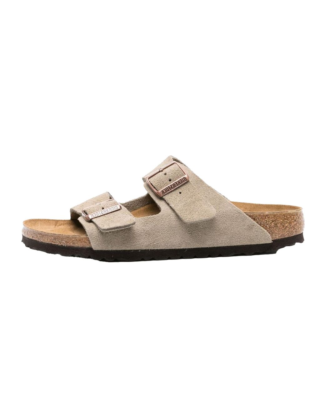 Birkenstock Black Arizona Suede "Taupe" 051463" for men