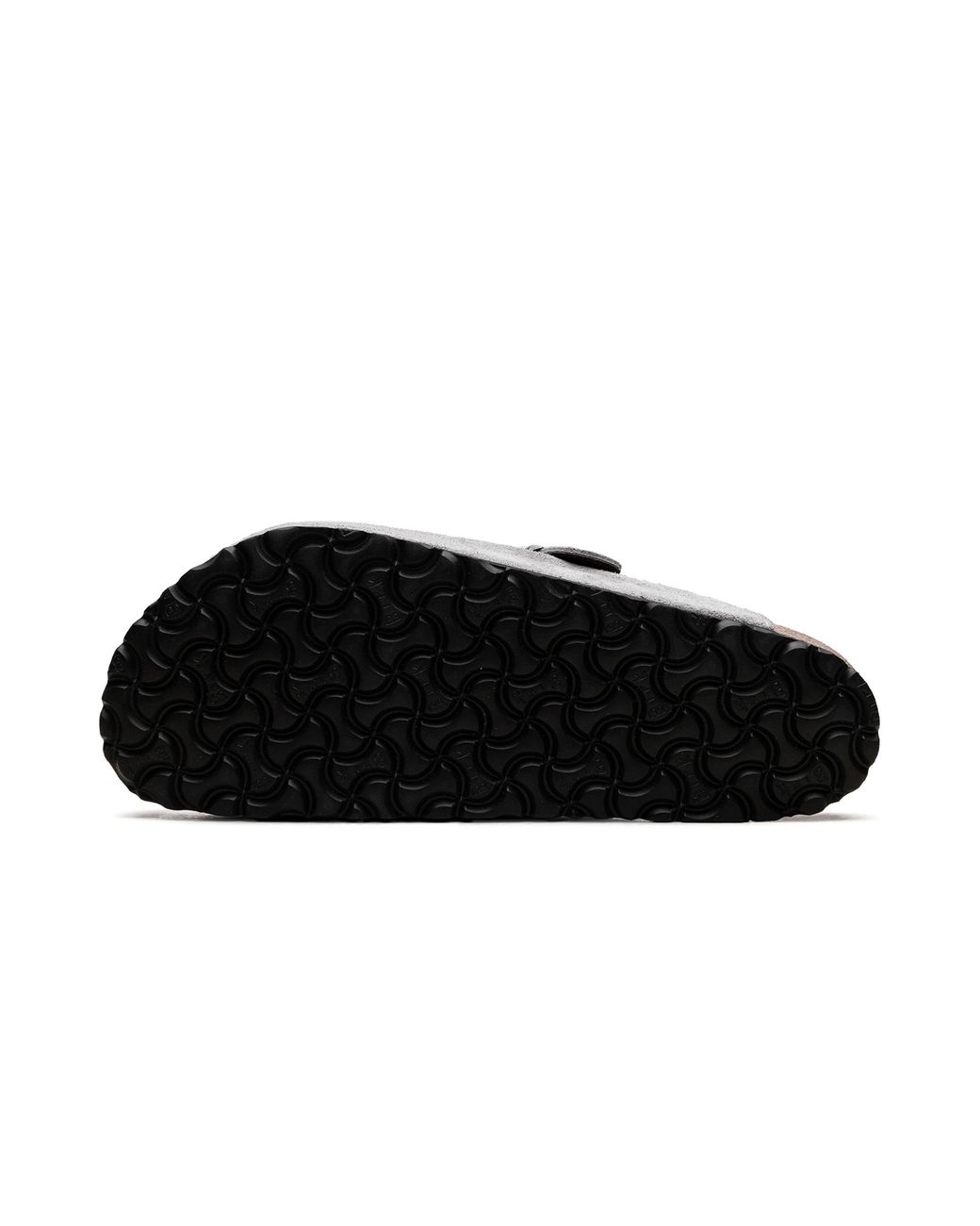 Birkenstock Black Boston Shearling Suede Leather "Boston Shearling Stone Coin" 1017650" for men