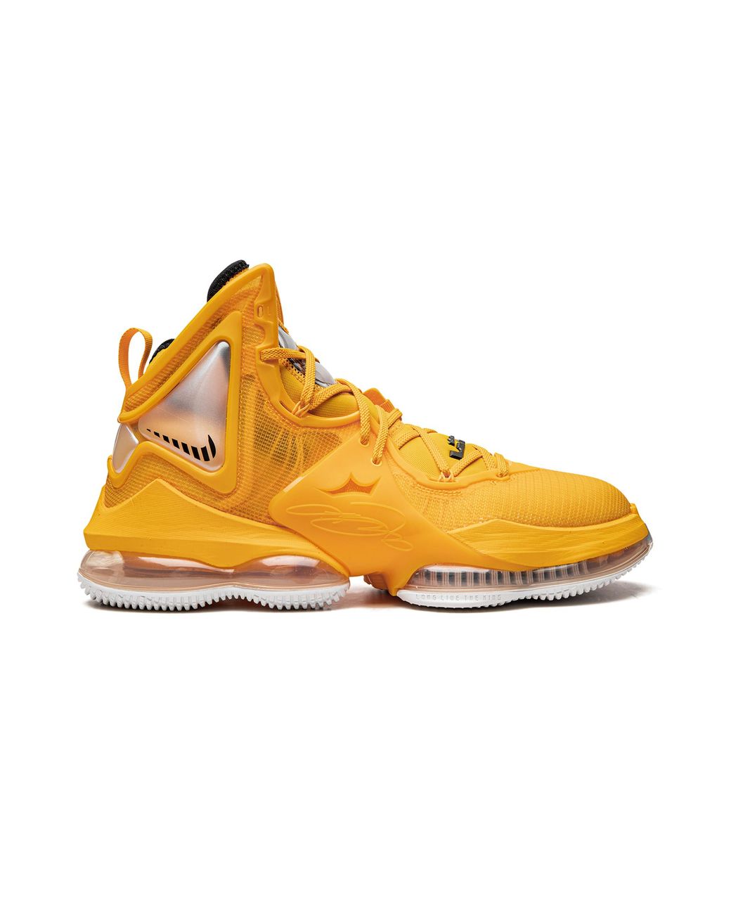 Nike Yellow Lebron 19 "Hard Hat" Cz0203 700" for men