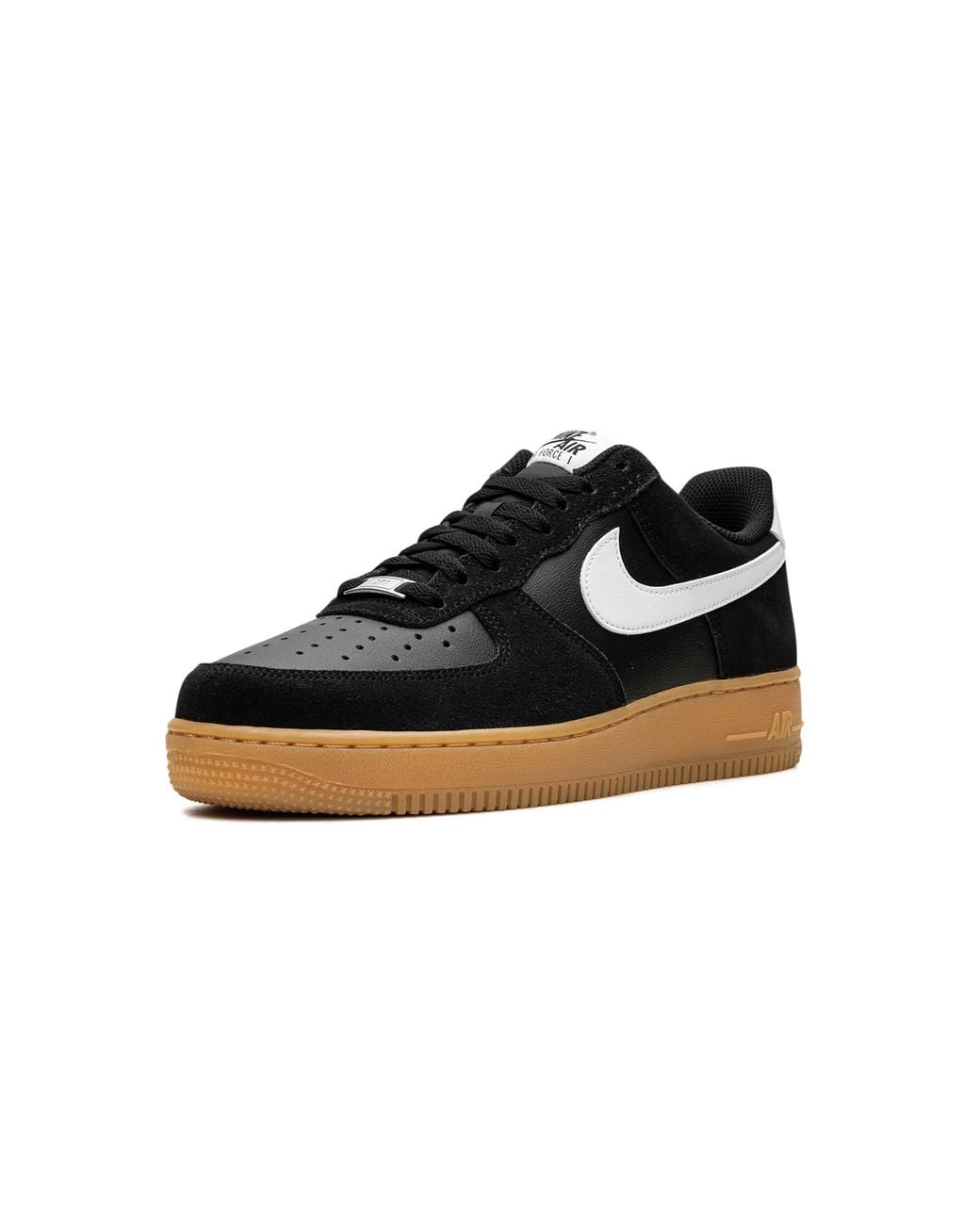 Nike Black Air Force 1 '07 Lv8 Shoes for men