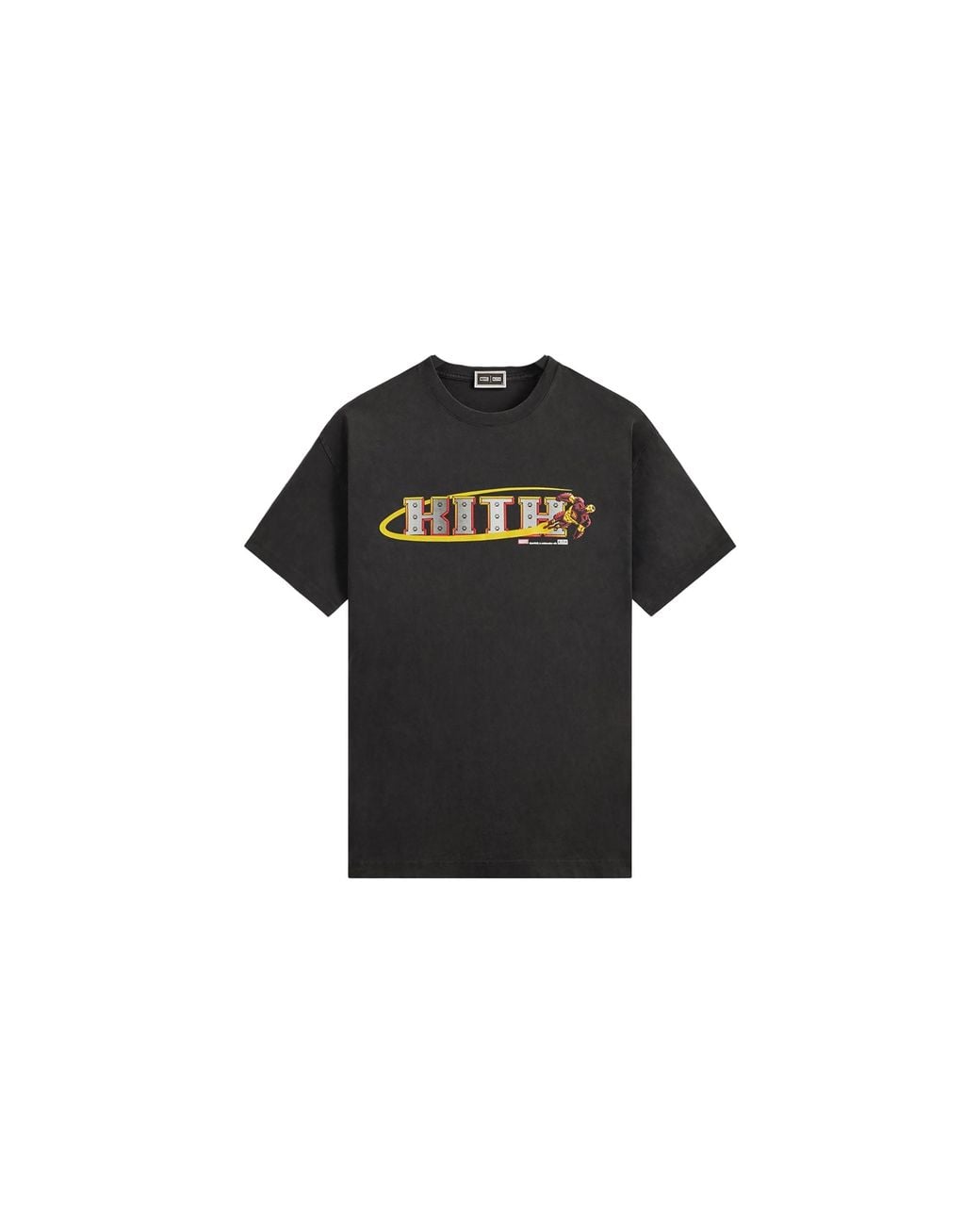 Kith Black Iron Vintage Ss T-Shirt "Jones T-Shirt for men