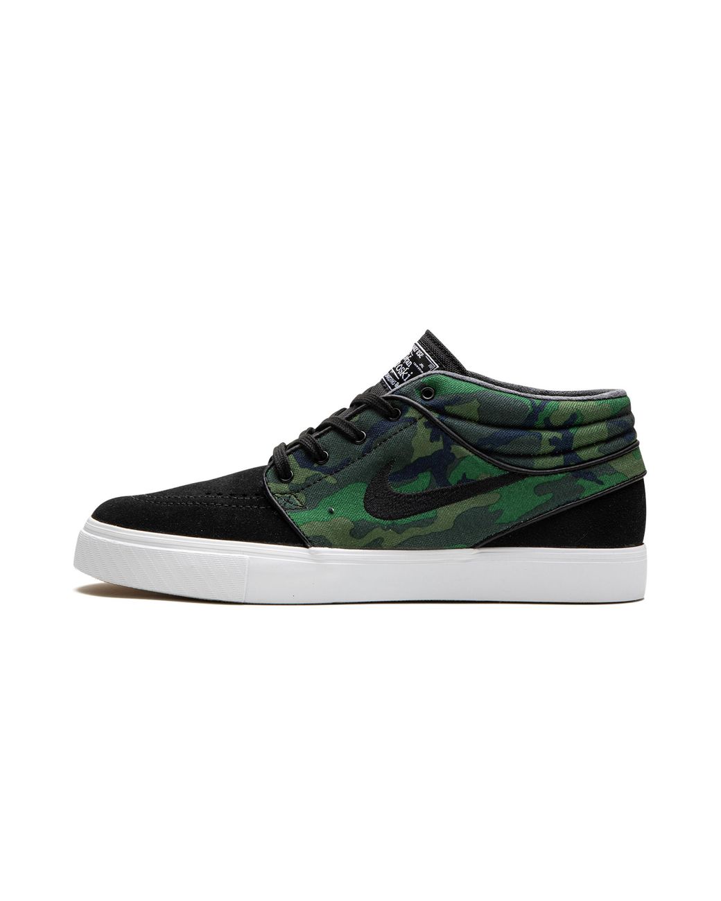 Nike Black Zoom Stefan Janoski Mid "Camo" 443095 033" for men