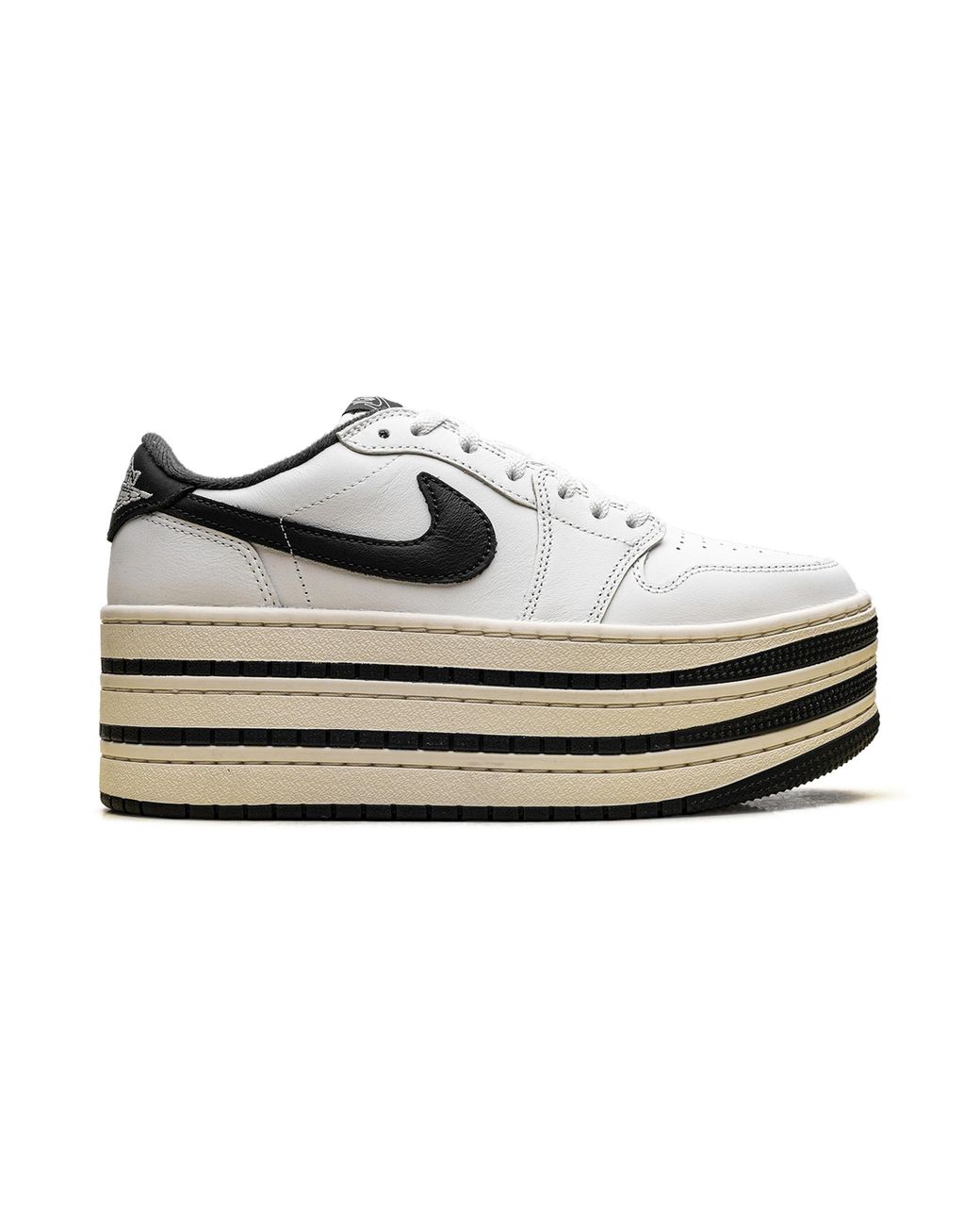 Nike Black 1 Low Triple Stack "Sail Coconut Milk" Hv8288 100"