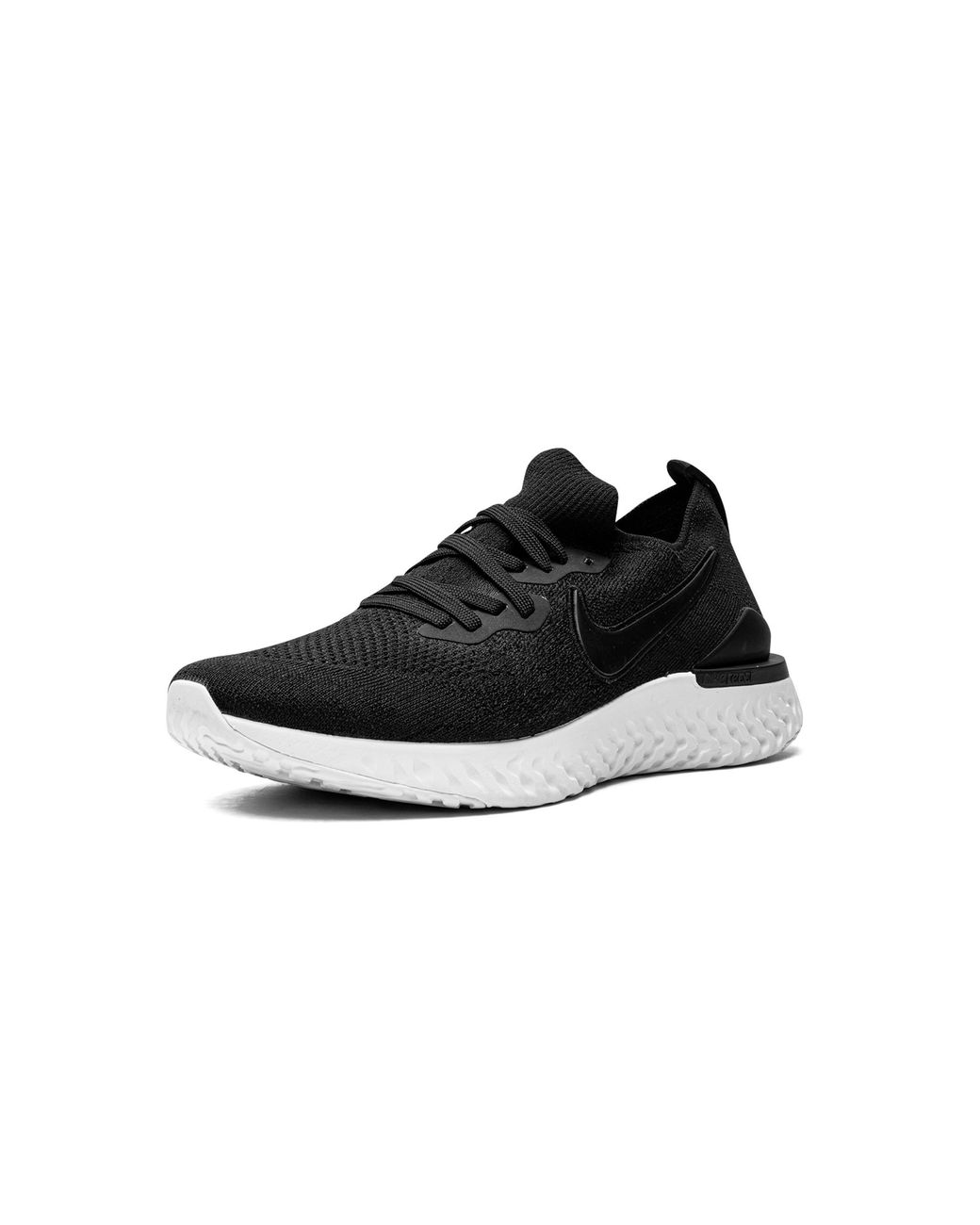 Nike Black Epic React Flyknit 2 "Gunsmoke" Bq8928 002" for men