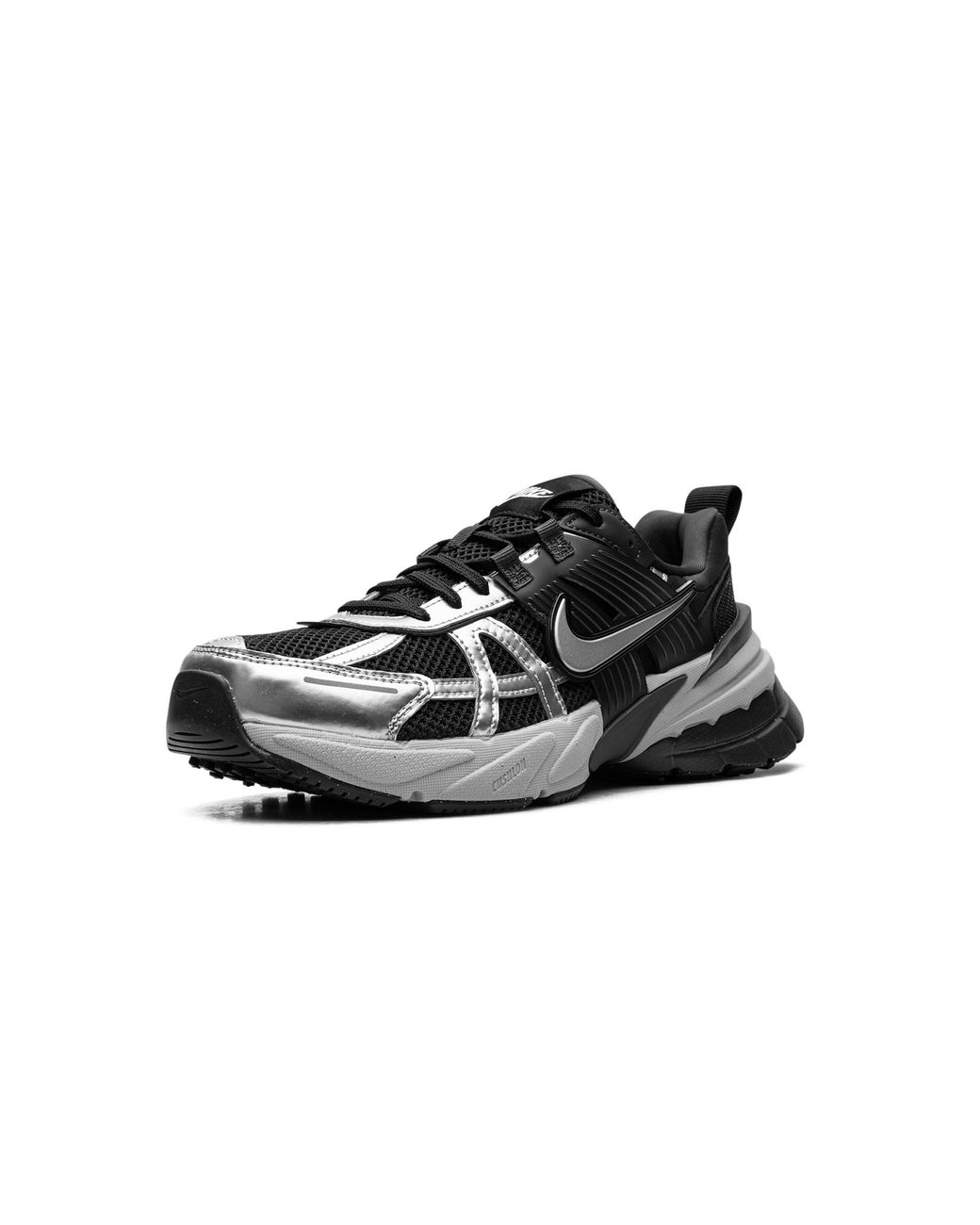 Nike Black V2K Run Metallic" Fd0736 005"