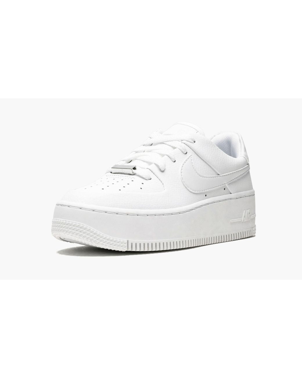 Nike Air Force 1 Sage Low "triple White" Shoes in Black | Lyst