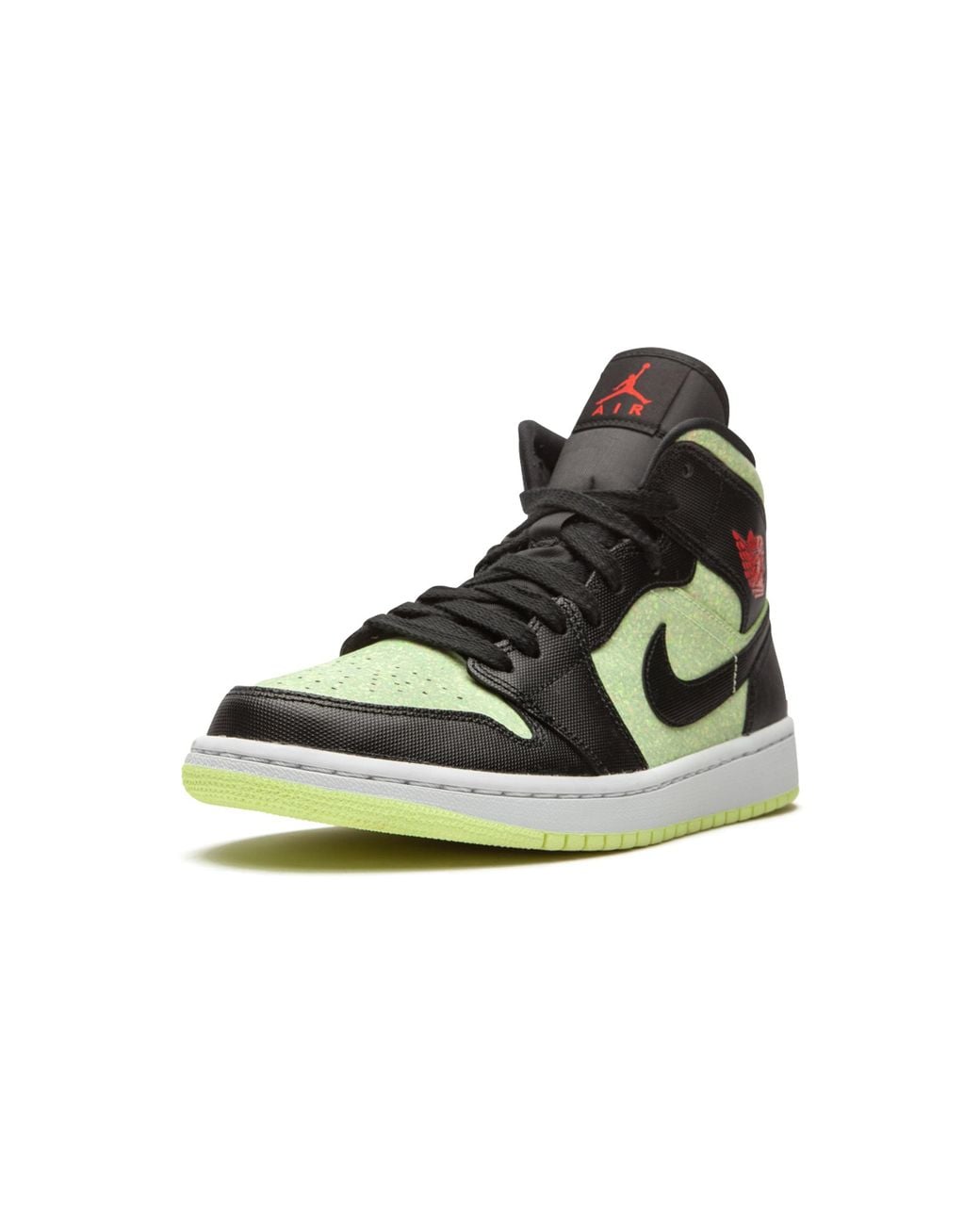 Nike Black Air 1 Mid Se "Barely Volt Chile" Cv5276 003"