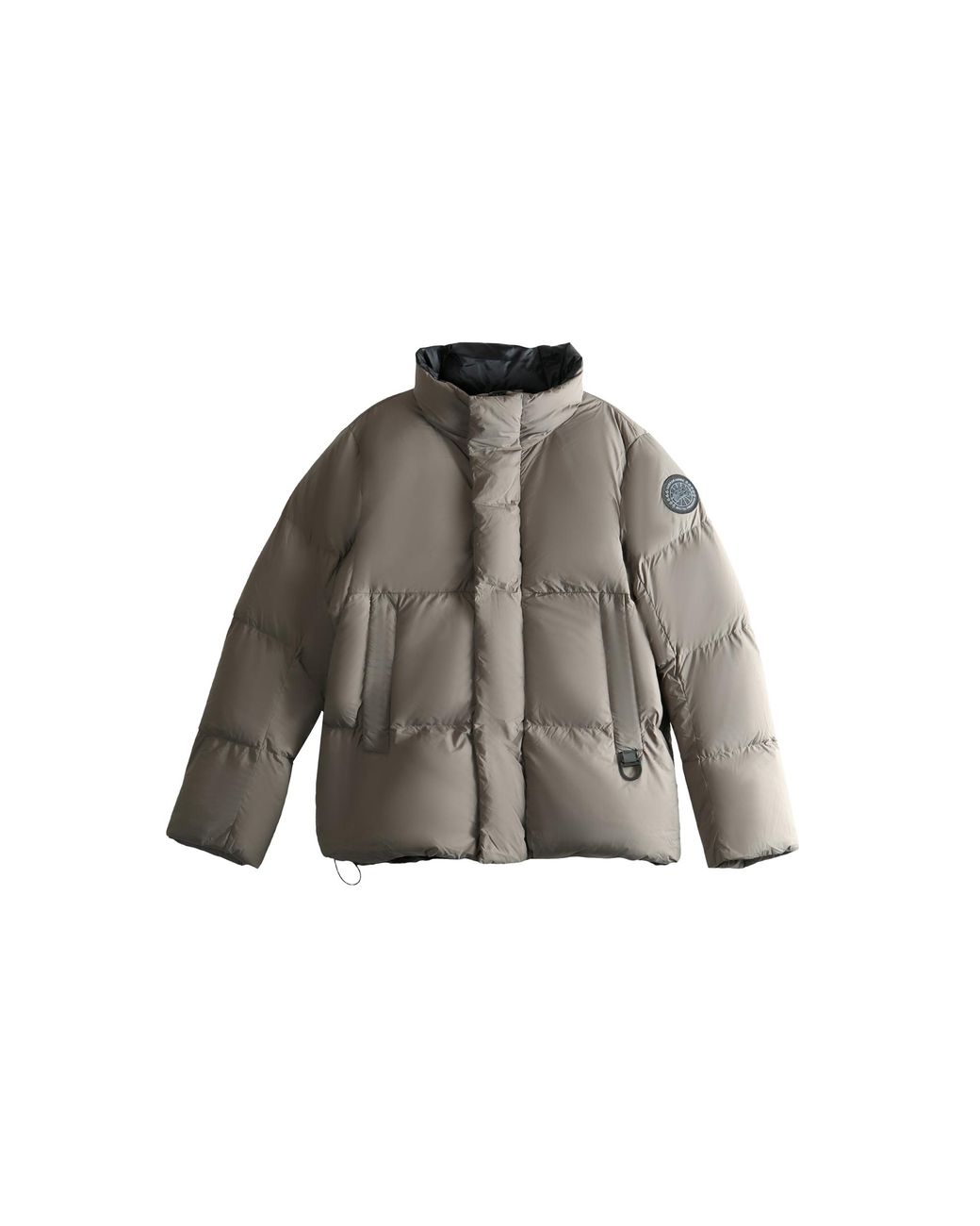 Canada Goose Black Everett Puffer Jacket "Taupe" 2613Mb 9394" for men