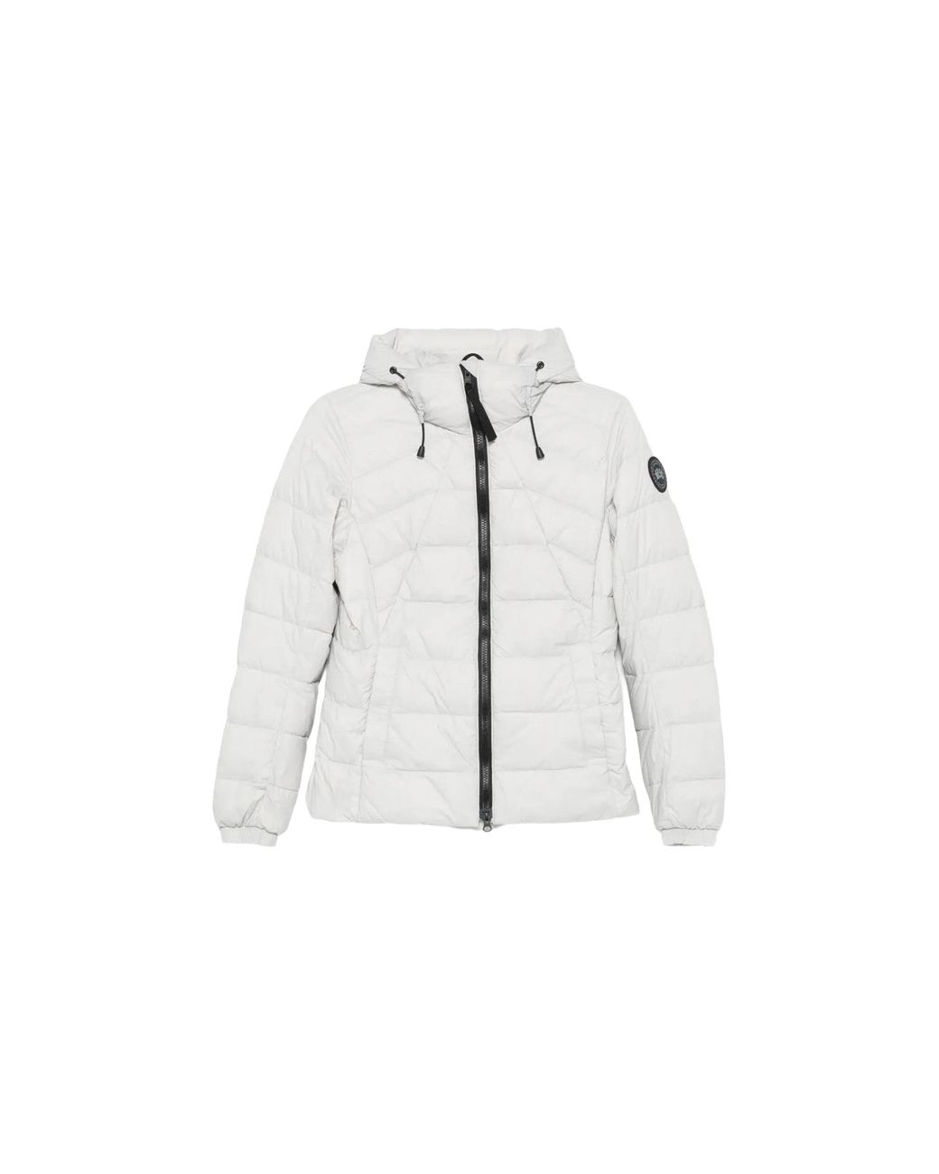 Canada Goose Black Abbott Hoodie "Lunar Frost" 2220Lb 9119"