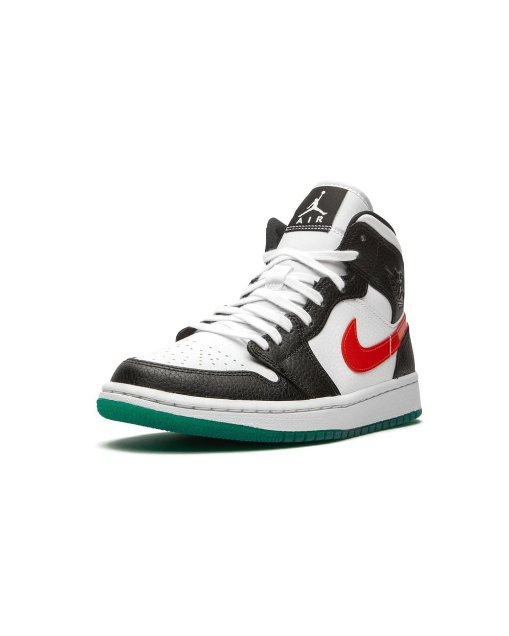 Nike Black Air 1 Mid "Alternate Swooshes" Bq6472 063"