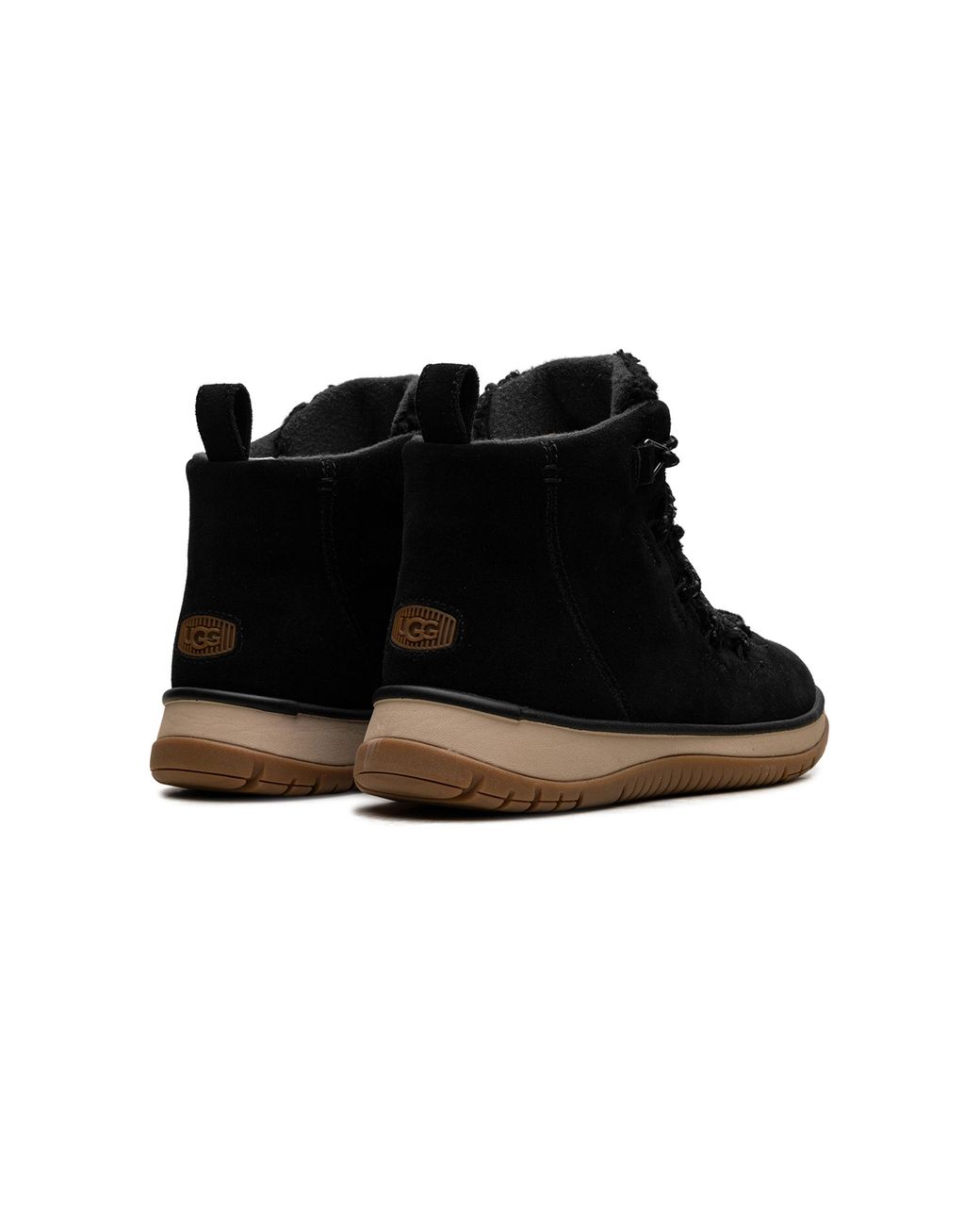 Ugg Black Lakesider Heritage Mid Boots 1121020 Blks" for men