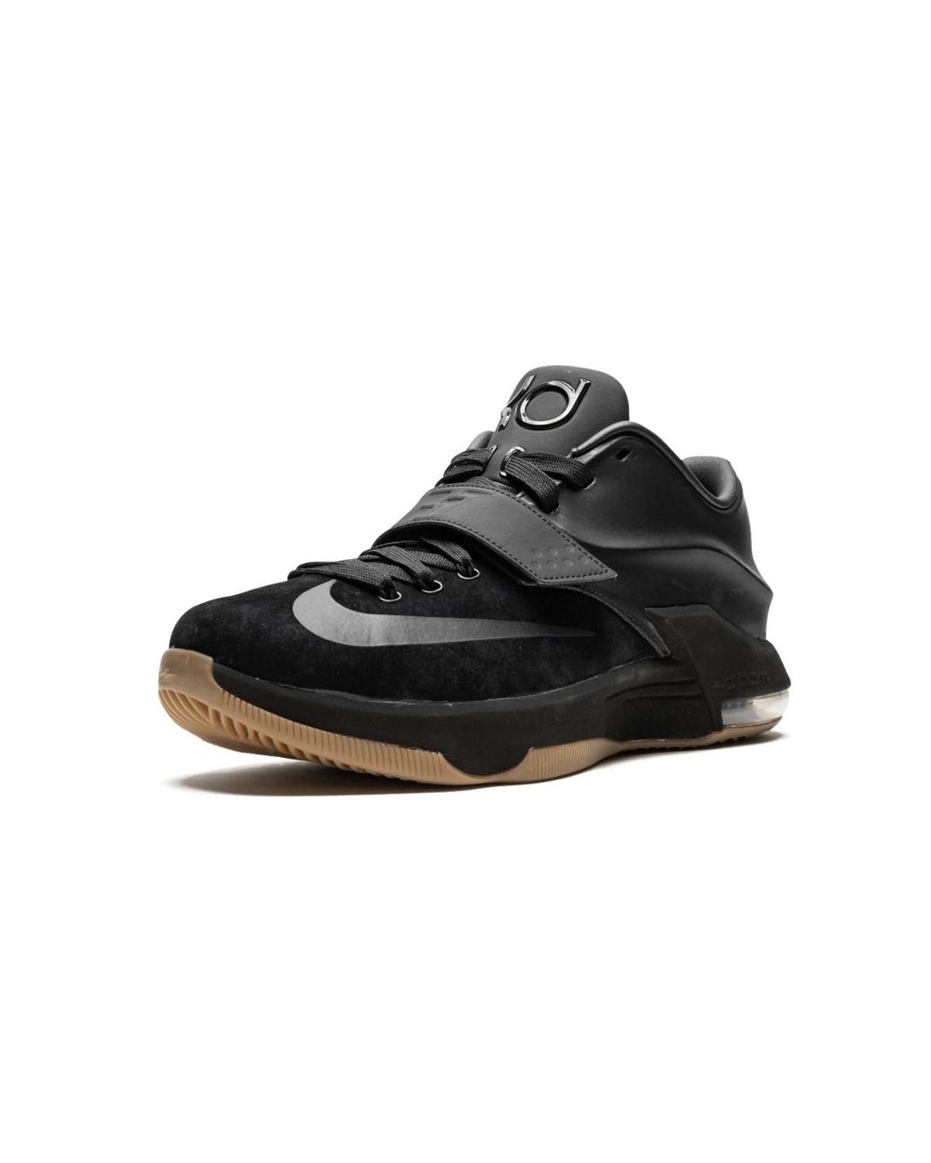 Nike Black Kd 7 Ext Suede Qs Shoes for men