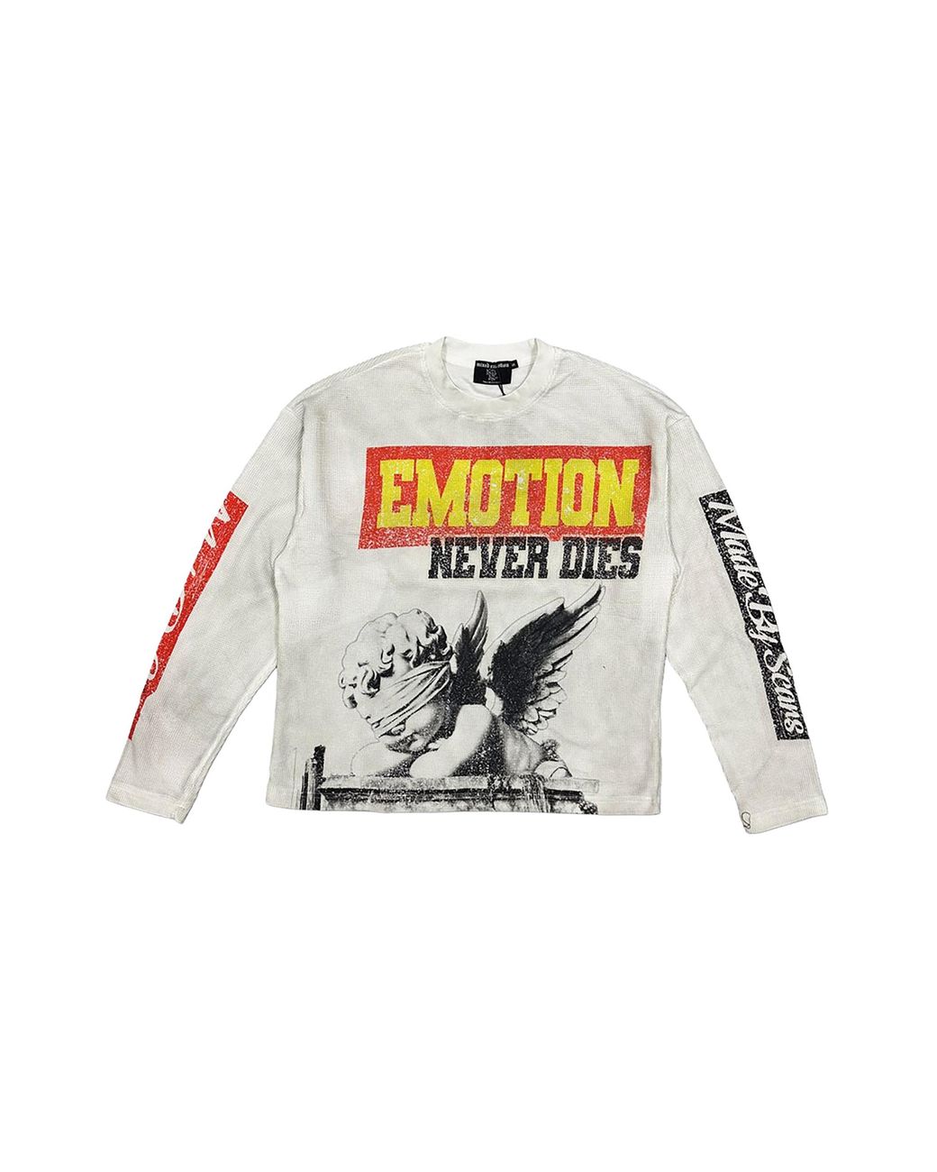 Mixed Emotions Black Dreams Long-Sleeve T-Shirt Mixe007" for men