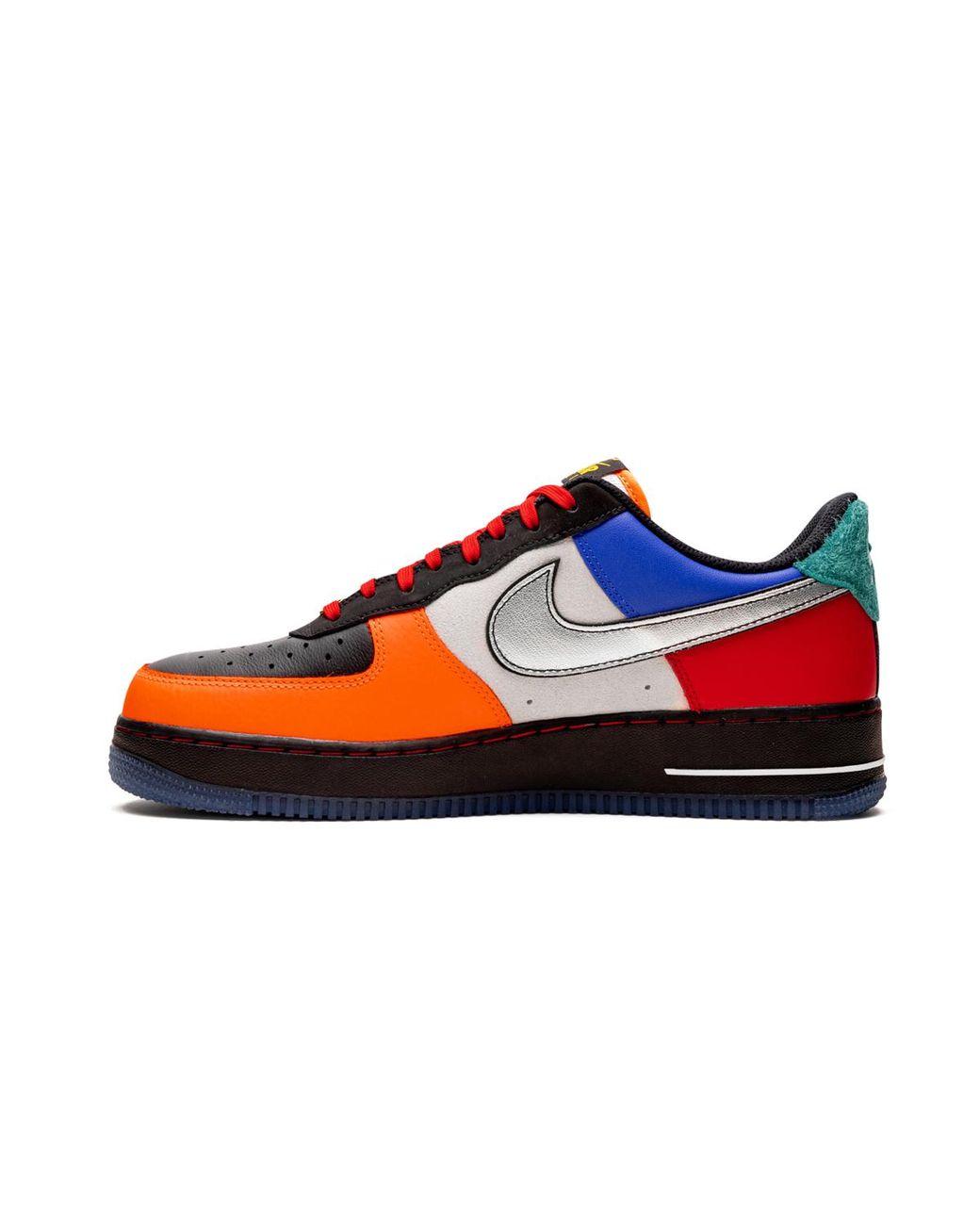 Nike Black Air Force 1 Low 07 "What The Ny" Ct3610 100" for men