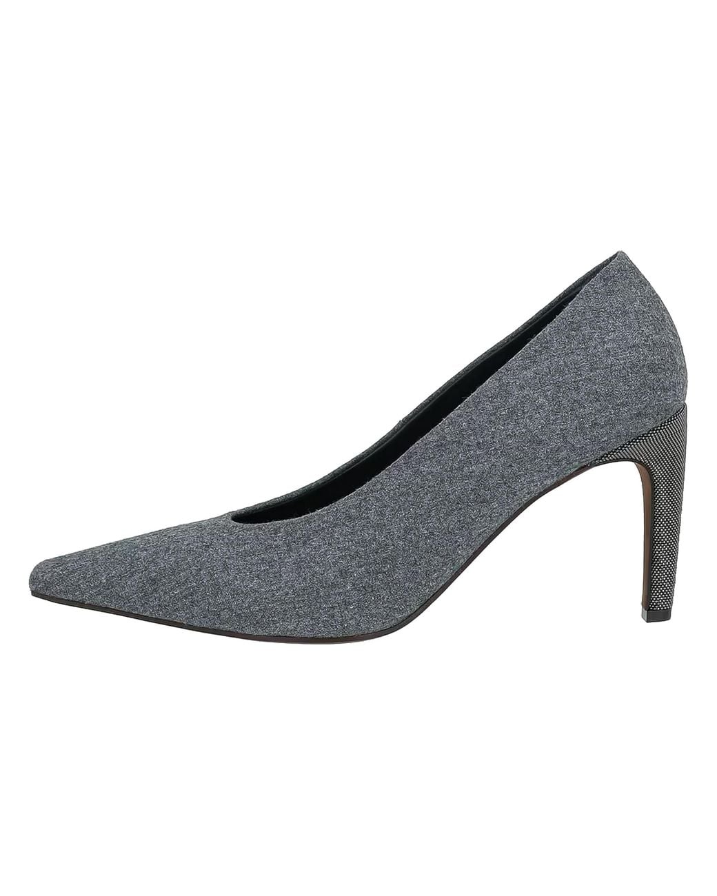 Brunello Cucinelli Black Pointed-Toe High-Heel Shoes Brun3024"