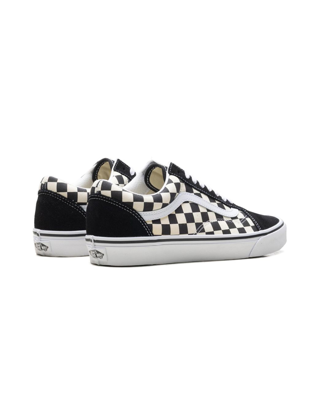Vans Black Old Skool Primary Check Vn0A38G1P0S1" for men