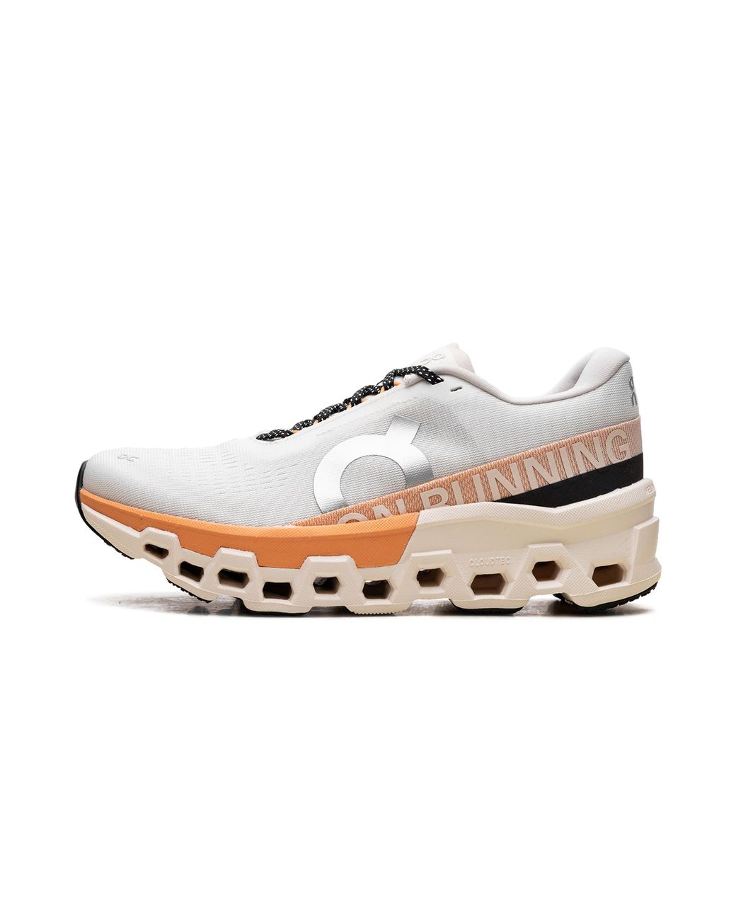 On Shoes Black Cloudmonster 2 "Ivory Tangerine" 3We10113202"
