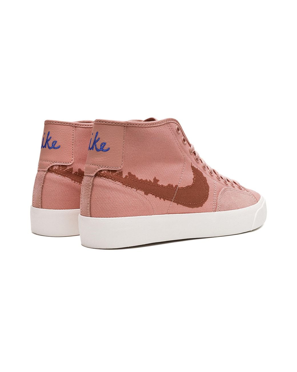 Nike Black Sb Blazer Court Mid "Rose Whisper" Dm8553 601" for men