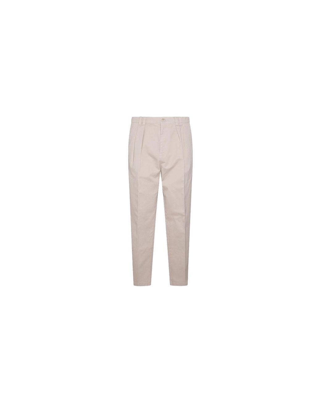 Brunello Cucinelli Black Pleated Tailored Trousers Brun1061" for men