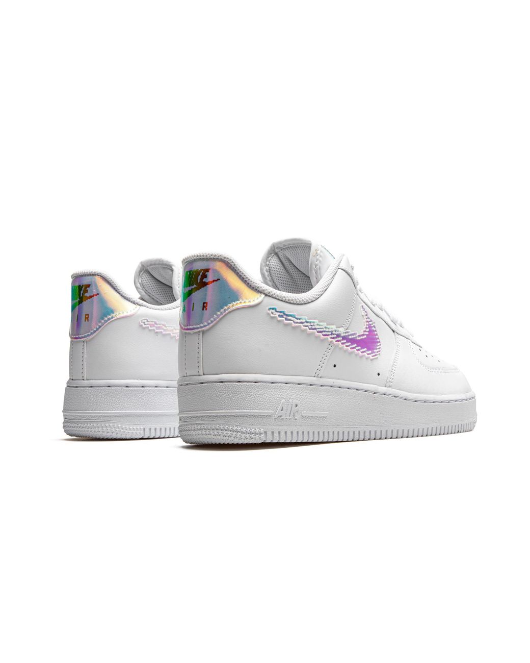Nike Black Air Force 1 Low '07 Lv8 "Iridescent Pixel Swoosh" Cv1699 100" for men