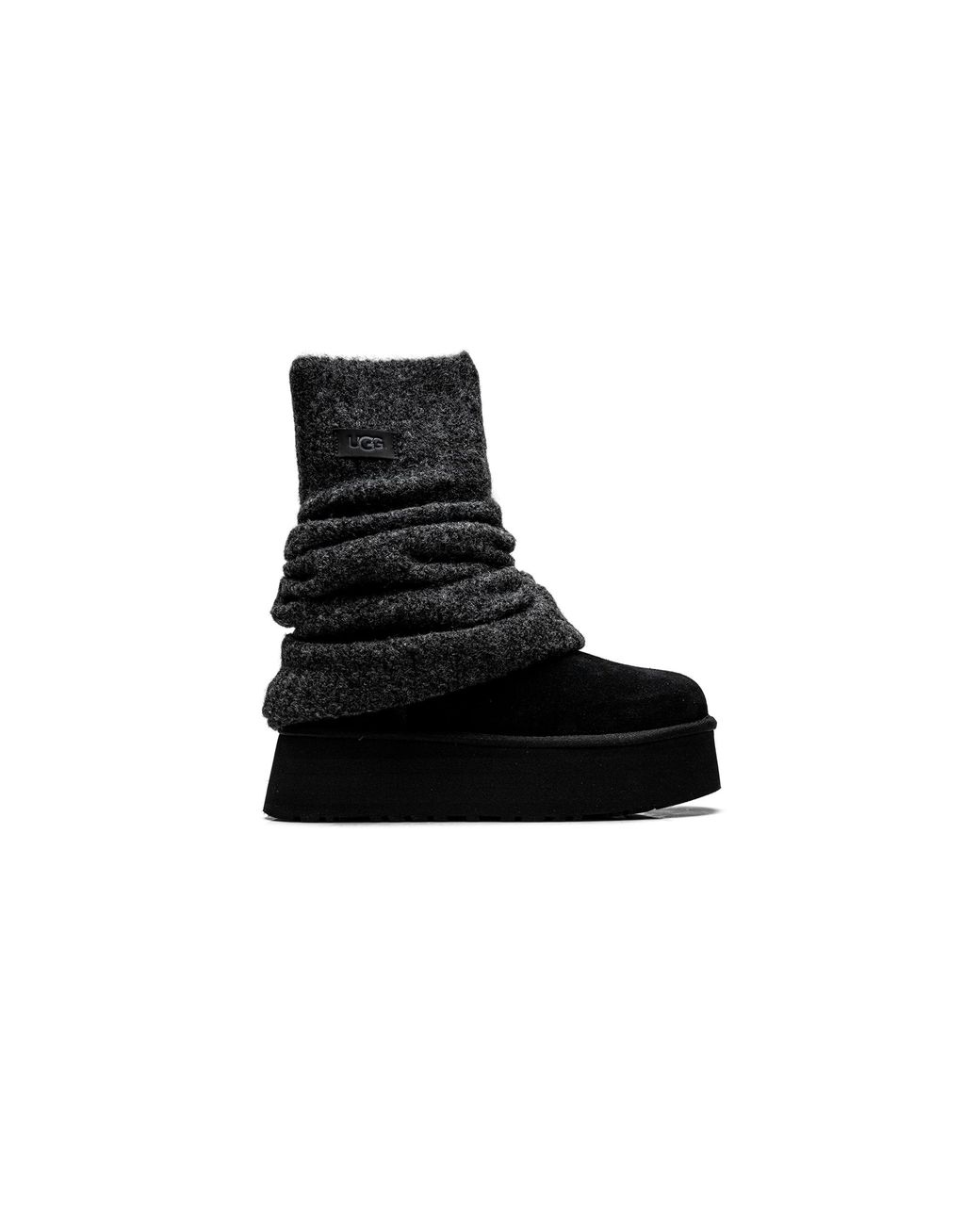 Ugg Black Classic Mini Dipper Legwarmer 1178990 Blk"