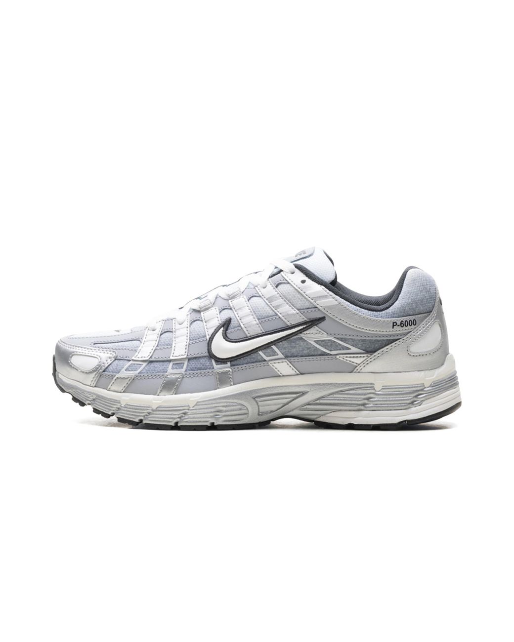 Nike Black P-6000 "Metallic Summit-Wolf Gre" Ih4465 095" for men