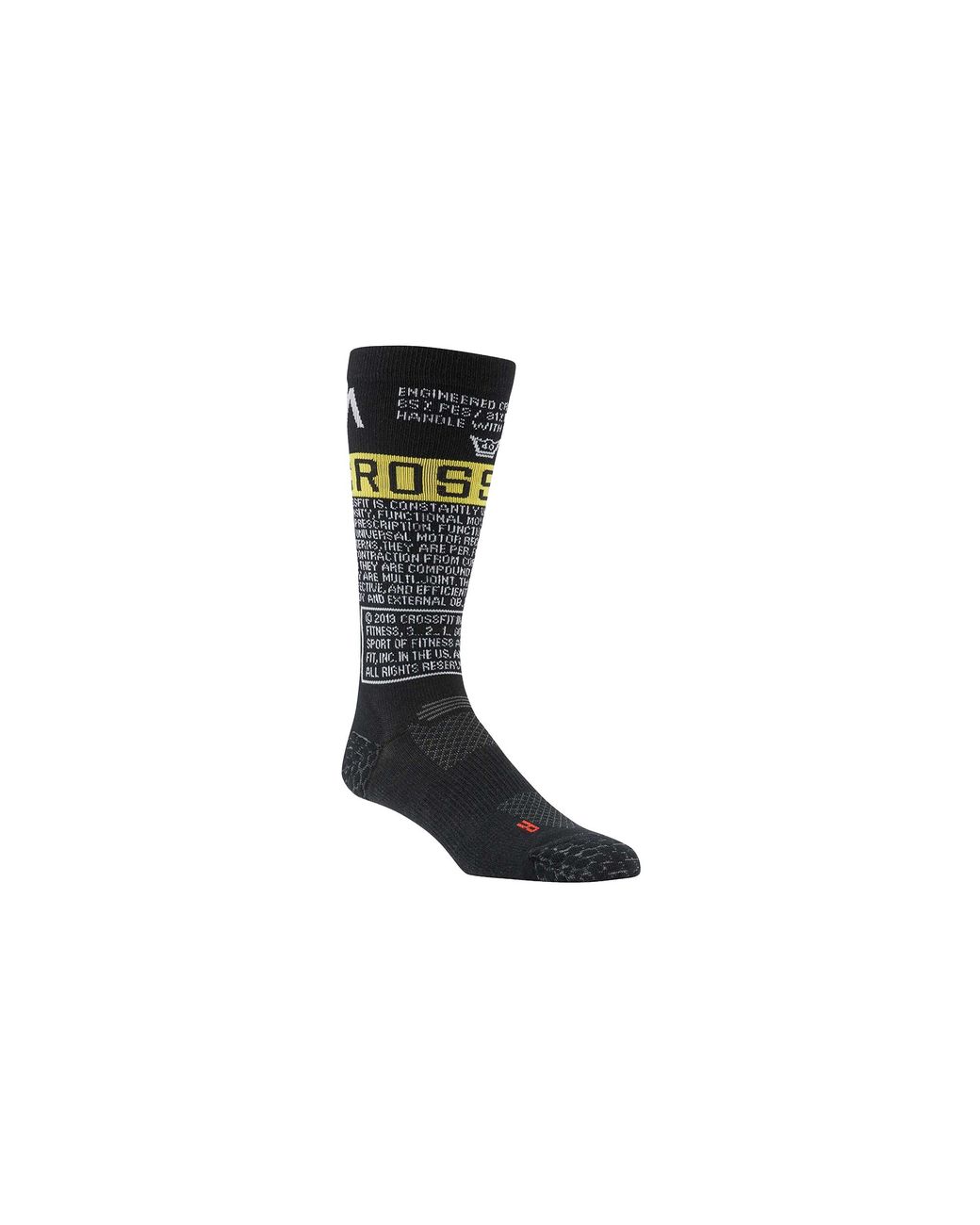Reebok Black Crossfit Crew Socks Du2952" for men
