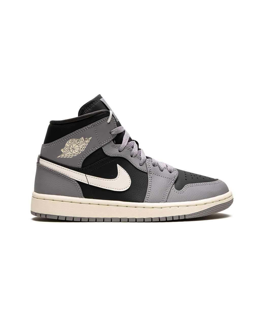 Nike Black Air 1 Mid "Cement" Bq6472 022"
