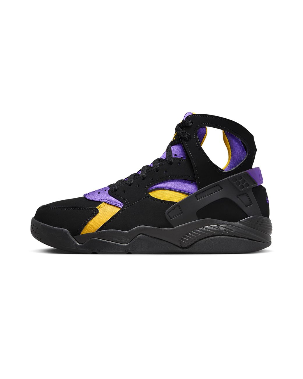 Nike Black Air Flight Huarache "Lakers Away" Fd0188 001" for men