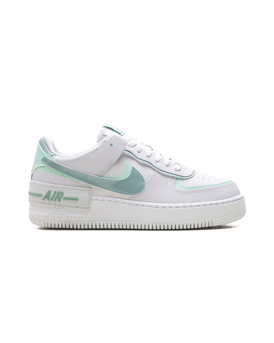 Nike Black Air Force 1 Shadow Low "Vast/Cannon Mint Foam" Ci0919 005"