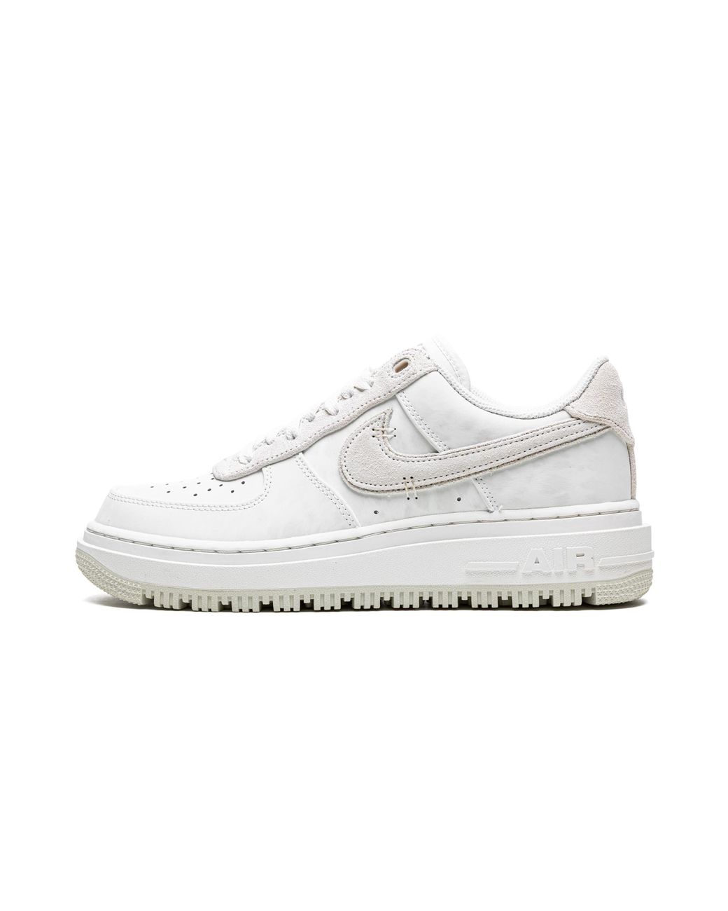 Nike Black Air Force 1 Luxe "Summit" Dd9605 100" for men