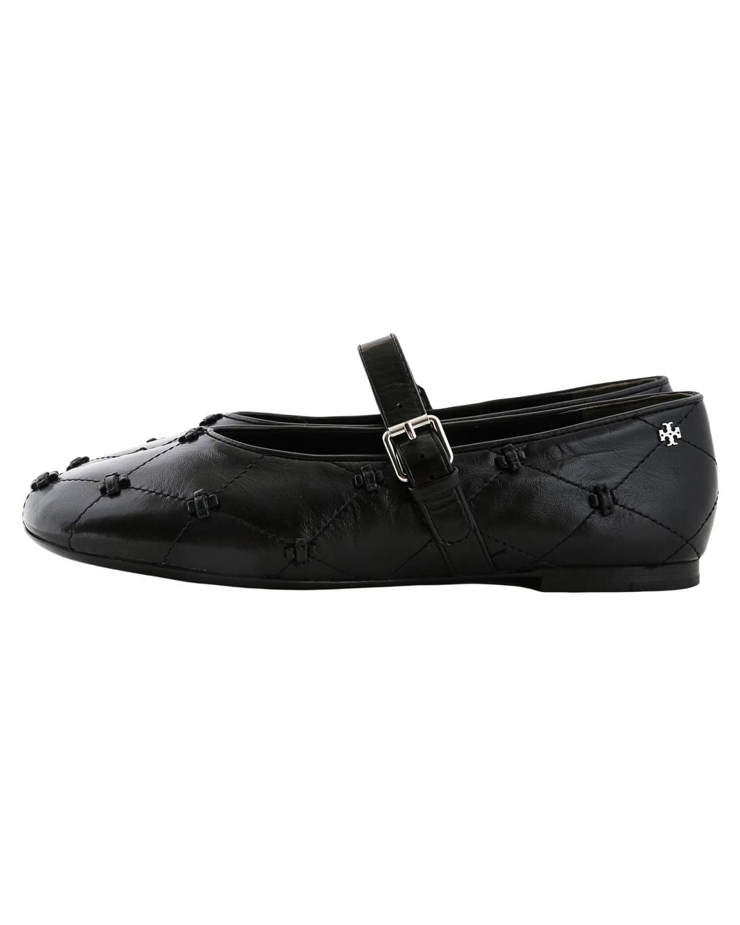 Tory Burch Black Bunny Knot Mary Jane 188662 004"