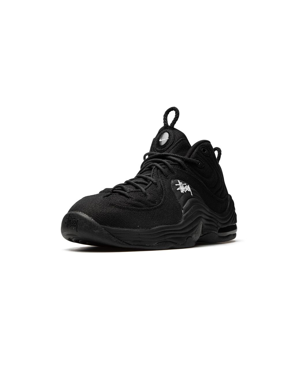 Nike Black Stussy X Air Penny 2 "Triple" Dq5674 001" for men