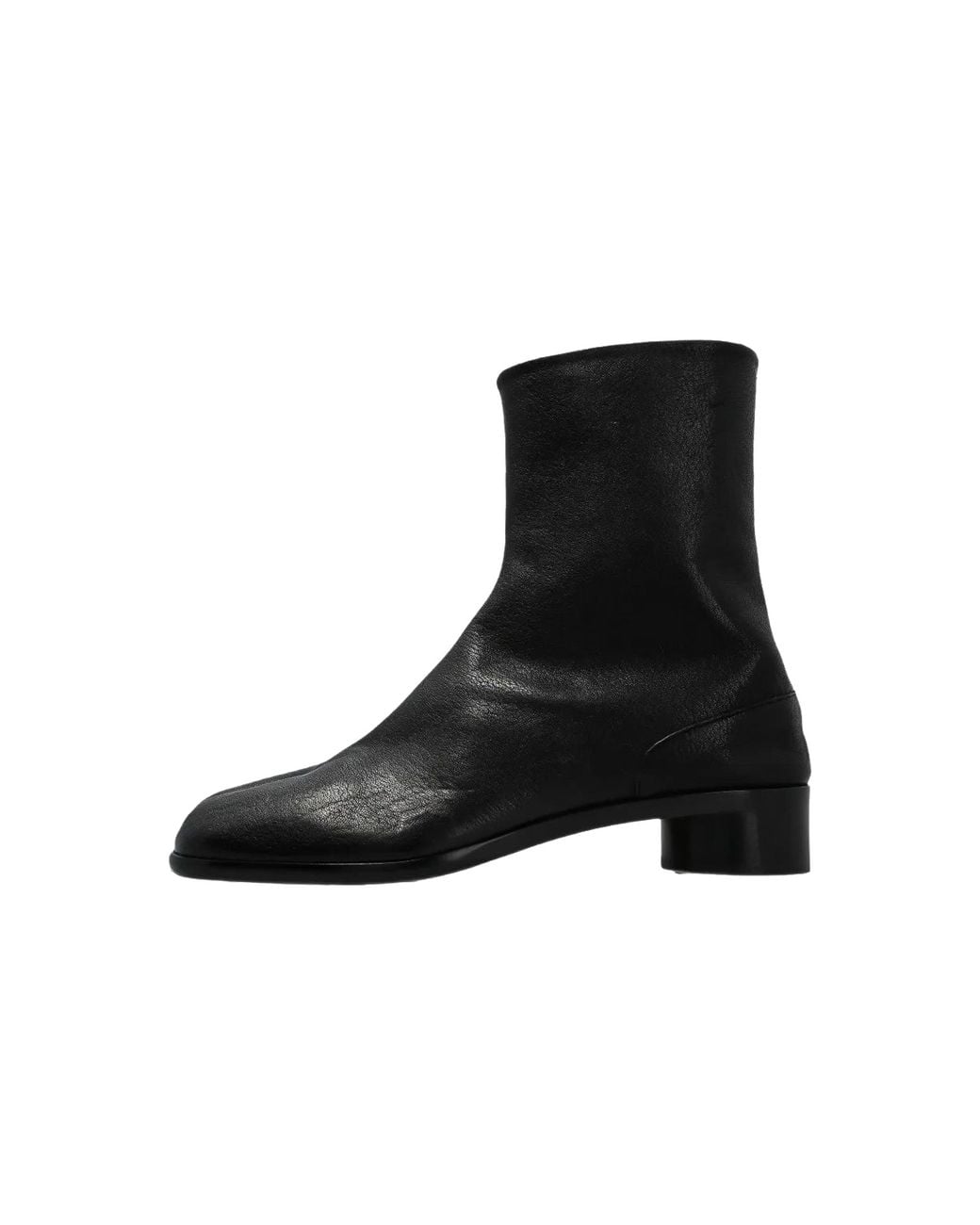Maison Margiela Black Tabi H30 Ankle Boots S57Wu0153P7805T8013" for men