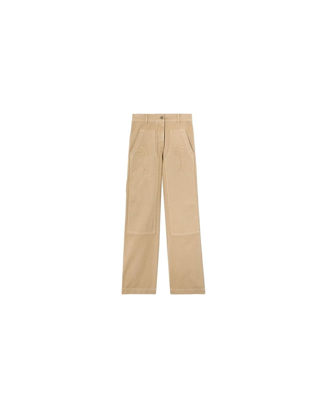 Palm Angels Black Gd Bull Cargo Pants Pwcf008E23Fab0016161" for men