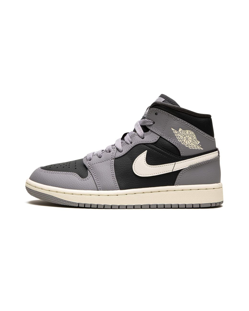 Nike Black Air 1 Mid "Cement" Bq6472 022"