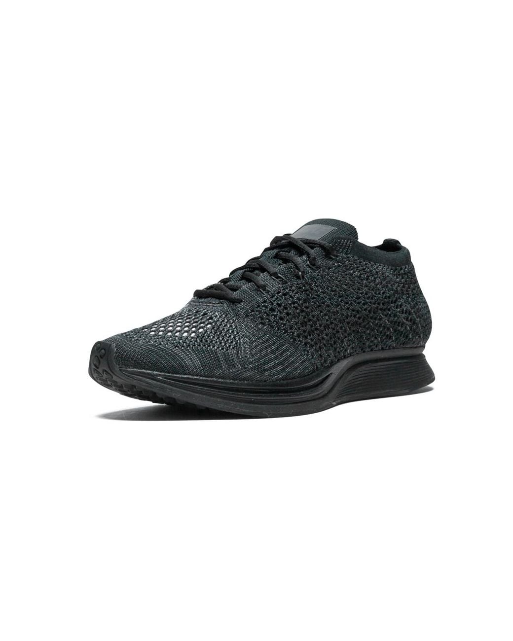 Nike Black Flyknit Racer 526628 009" for men