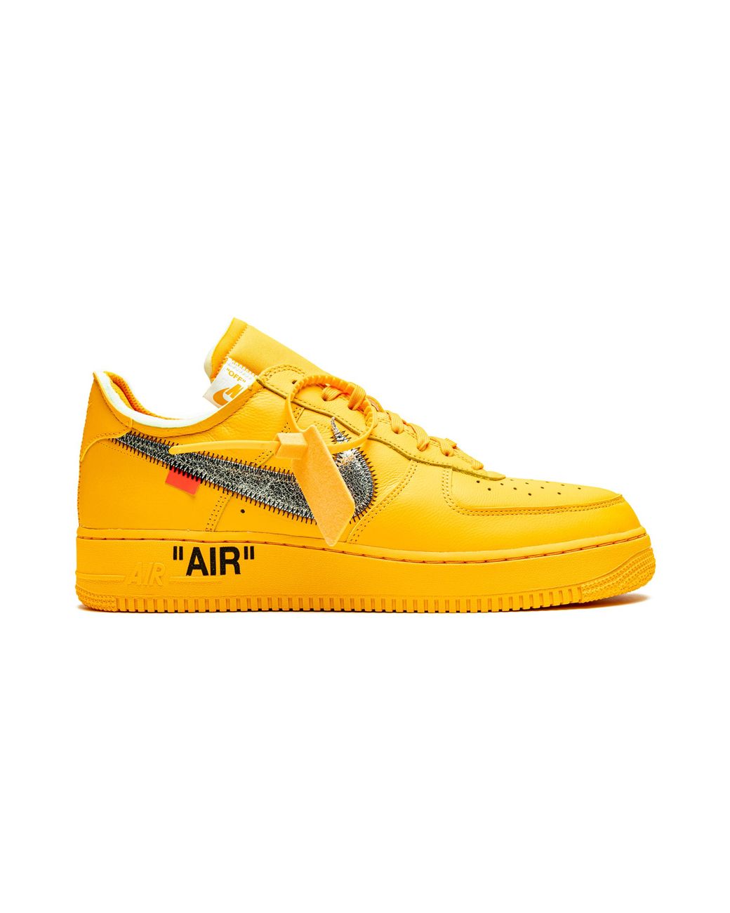 Nike Yellow Air Force 1 Low "Off for men