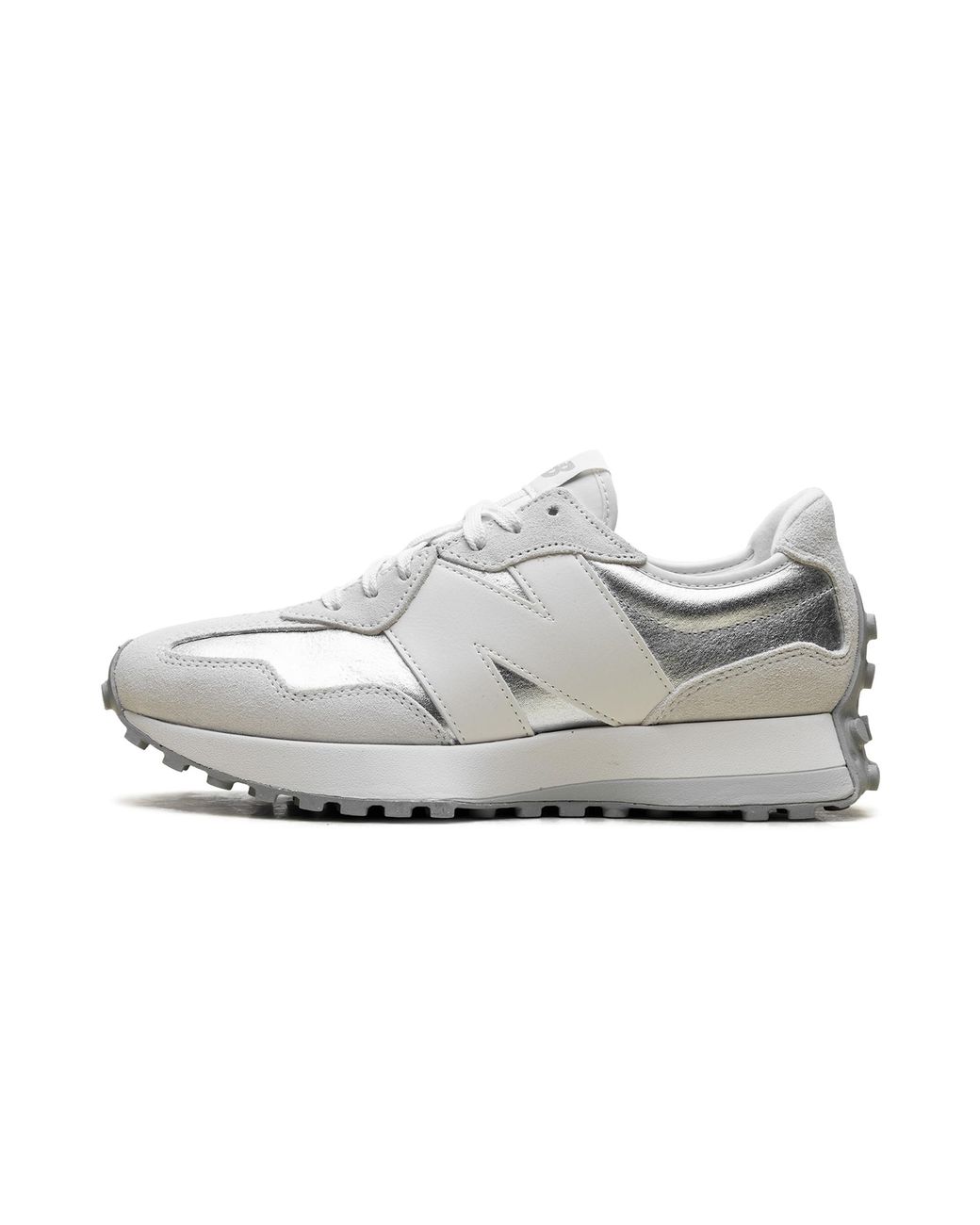 New Balance Gray 327 Metallic Sea Salt" Ws327Gla"