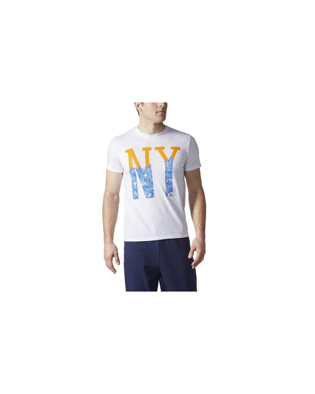 Adidas Black New York City Training T-Shirt Satellite" Bp7739" for men