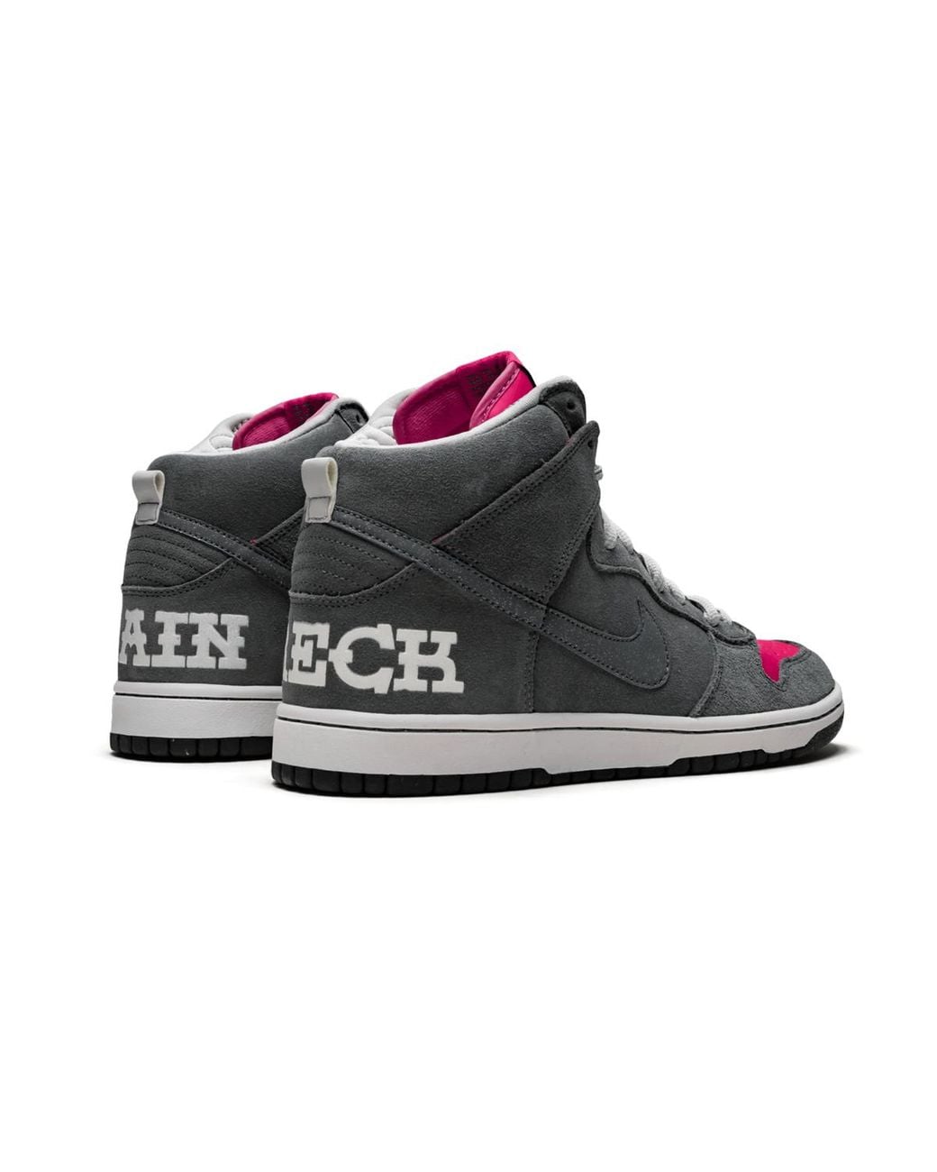 Nike Black Dunk High Premium Sb "Brain Wreck" 313171 007" for men