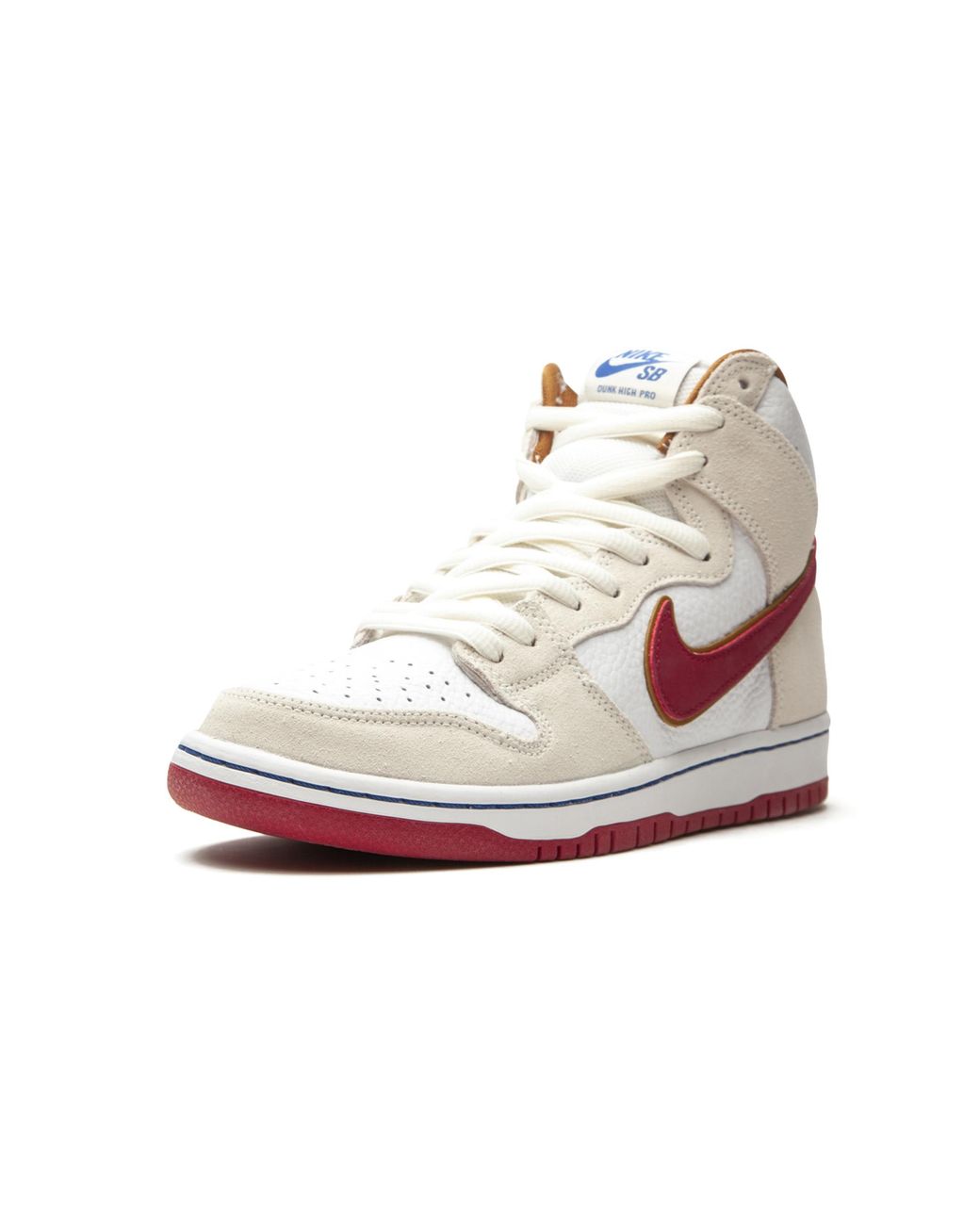 Nike Black Sb Dunk High "Team Crimson" Cv9499 100" for men