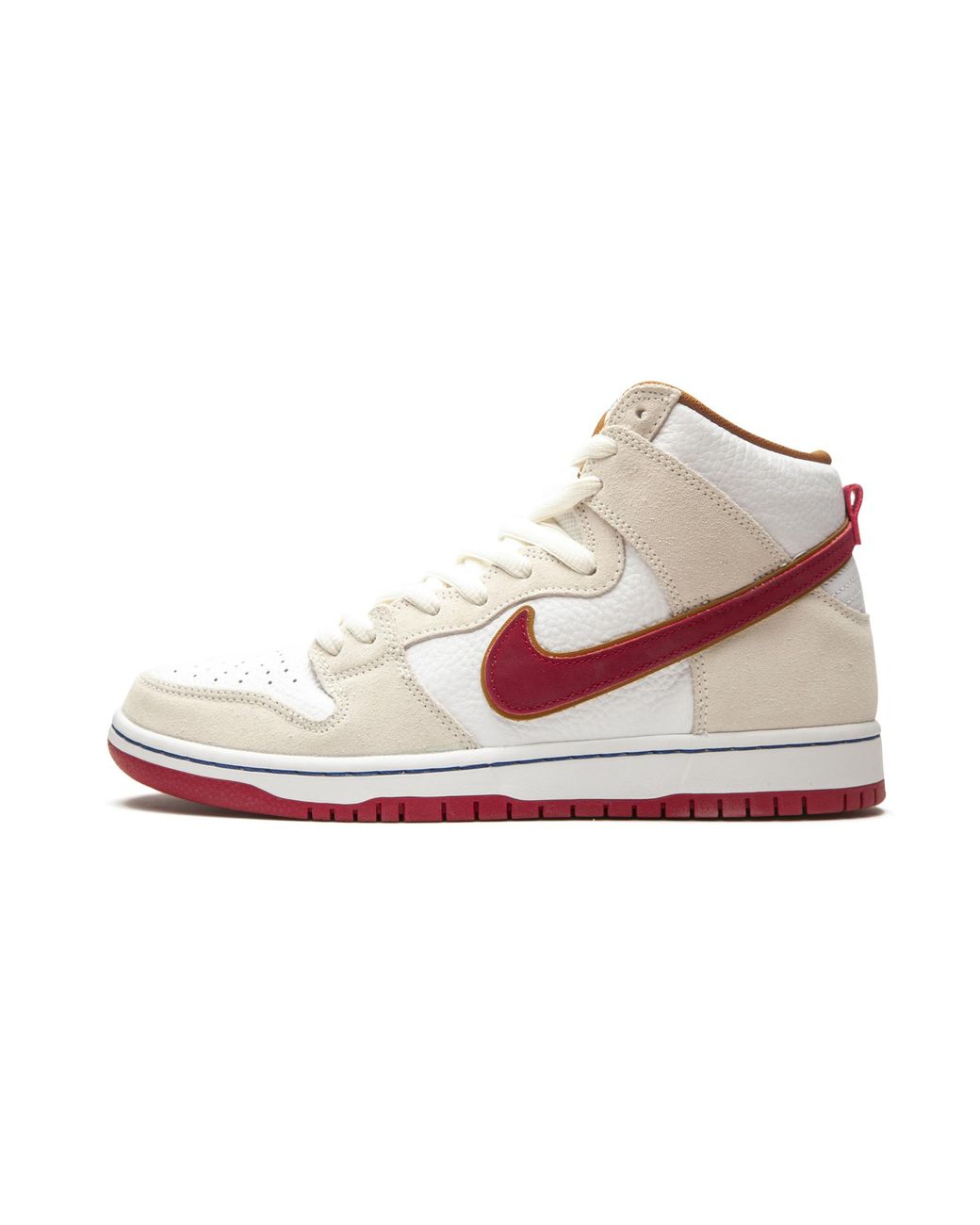 Nike Black Sb Dunk High "Team Crimson" Cv9499 100" for men